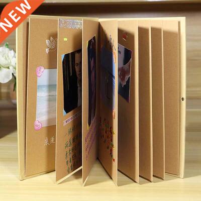 Creative Handmade DIY Adhesive Accordion Album A4