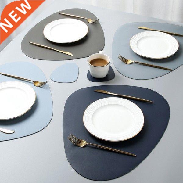 Placemat Table Mat PU Leather Waterproof Heat Insulation