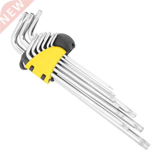9PCS Star Shape Hex Socket Wrench Set Extended Length Hex Ke