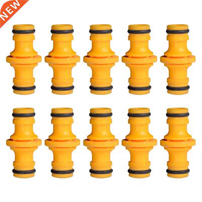 10pcs Two Way Plastic Joint Leak Proof Adapter Drip