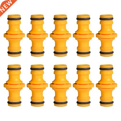 10pcs Two Way Plastic Joint Leak Proof Adapter Drip