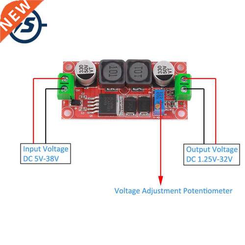 DC-DC Step-Down Power Supply 5A Voltage Stabilizing Module 5