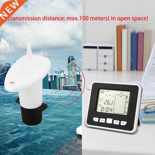 NEW 433MHz Ultrasonic Wireless Water Tank Liquid Depth