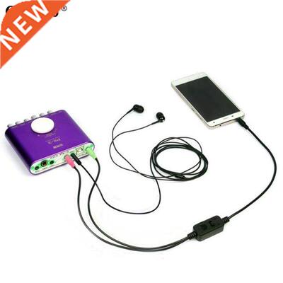 XOX MA2 3.5mm Live Stream Streaming Sound Card Adapter Cable