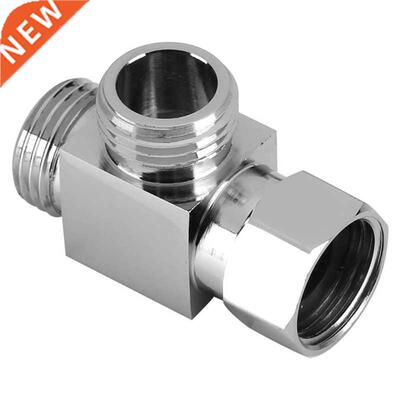 Brass 3 Way Water Diverter Adapter Quickly Installation Bath