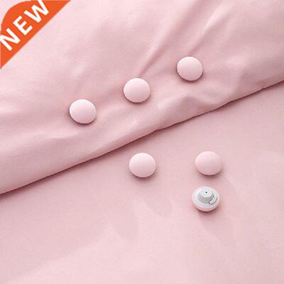 6pcs Household Simple Pure Color Quilt Holder Mushroom