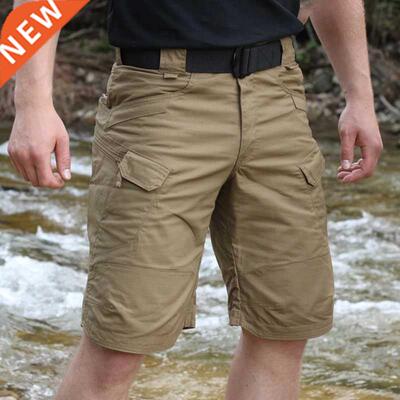 Men Urban Military Tactical Shorts Upgraded Waterproof Quick