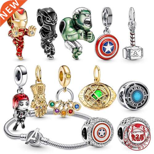 925 Silver Moon & Star Galaxy ree Dangle Charm Heart Sha