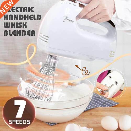 7 Speed 100W 220V Electric Hand Mixer Whisk Egg Beater Cake