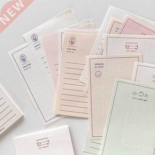 JIANW 30 Sheets North Island Holiday Series Memo Pad WordBoo