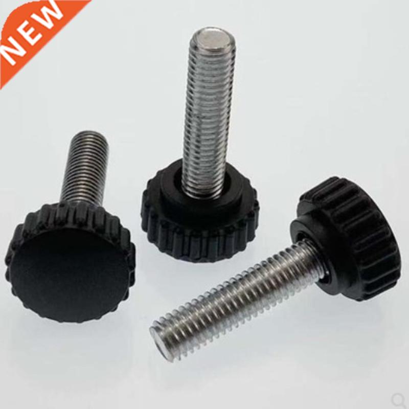 5pcs/lot m3 m4 m5 m6 m8 knurled Nylon Round Plaic Head Ha