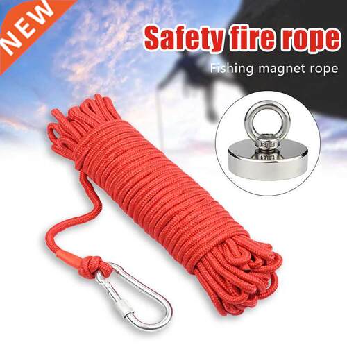 m/6mm Safety Rock Clmbng Rope Emergency Escape Rope Wth
