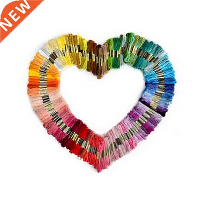 New 50 pcs Random Color embroidery  Cotton Line Branch Th