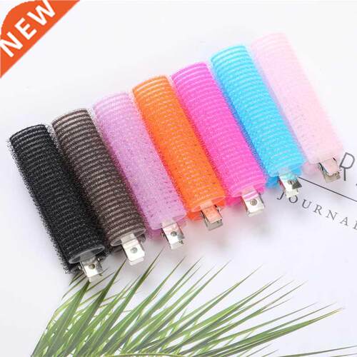 1Pcs Rubber Magic Hair Rollers Bangs Curling Tube Fluffy