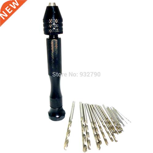 Mini Micro Countersink Drill Bit W/ Chuck + 25pc Twist Drill
