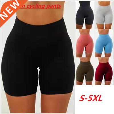 5XL leggings women tight elastic pants shorts plus cycling