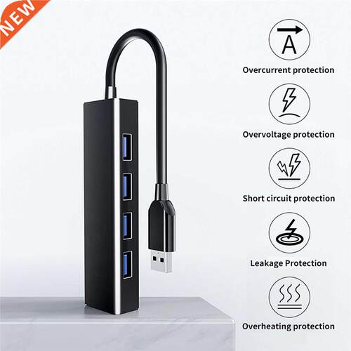USB HUB .0 Multi 4 Port USB HUB Splitter USB Adapter OTG Fo