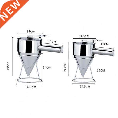 Silver Color 600ml/1200ml Utility with Storage Rack Funnel