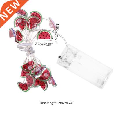 20 LED Half Slice Watermelon Decorative String Lights Christ