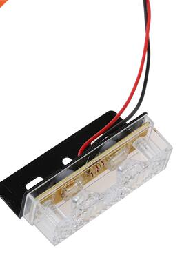 12V Emergency Warning Recovery Strobe LED Lights Grill Break