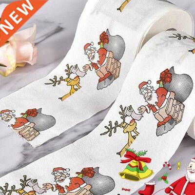 2021 Santa Claus Printing Tissue Paper Towel Christmas