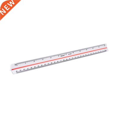 0cm Plasticr 1:100~1:500 scale triangular rul