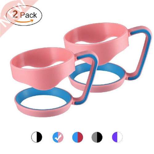 Pink+blue Hand Holder Plastic Cups Handle for 30 Oz
