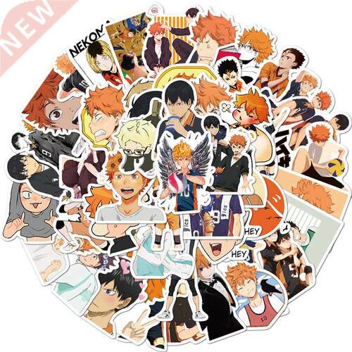 50pcs Haikyuu!! Graffiti Stickers Volleyball Japanese Anime