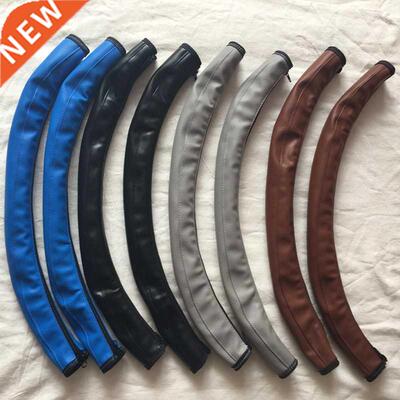 New Baby Pram Handle PU Leather Pushchair Stroller Armrest C