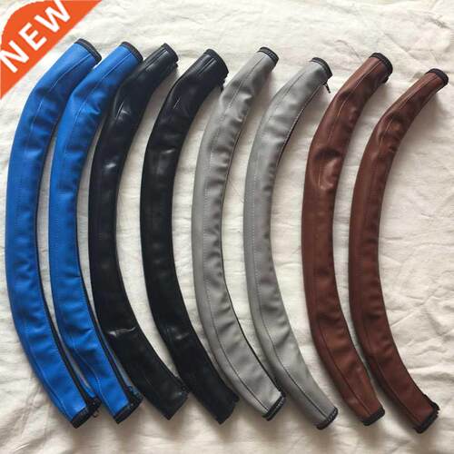 New Baby Pram Handle PU Leather Pushchair Stroller Armrest C