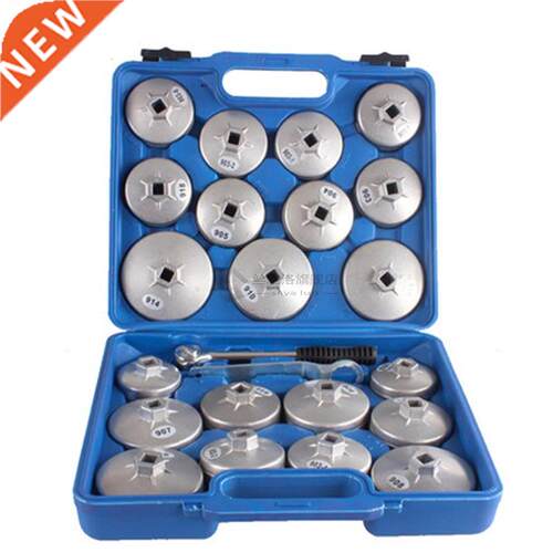 23pcs Alumnum Alloy Ol Flter Cap Wrench Socket Removal
