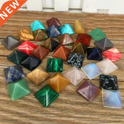 New 7pcs set Pyramid Gemstone Natural Stone Crystal Quartz H