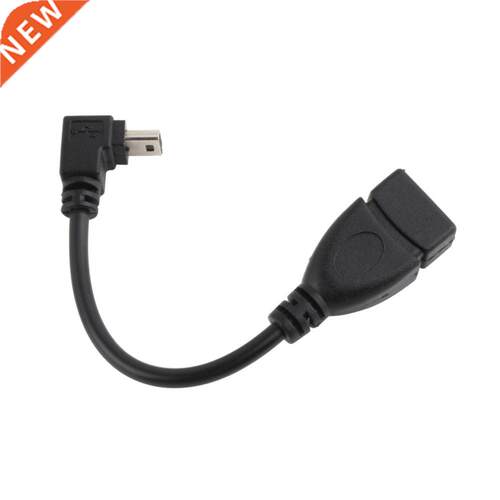 USB A Female to Mini USB B Male Cable Adapter 5P OTG V3 Port