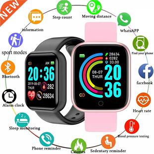 Y68 Smart Watch Men Women D20 Wristwatches Smartwatch Electr