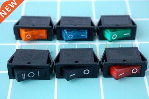 5pcs On/Off Rectangle Long Rocker Switch with Waterproof Cov