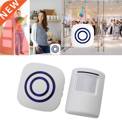 Wireless Infrared Motion Sensor Door Security Bell Alarm Chi