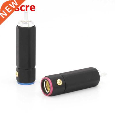4pcs Hifi audio silver plated interconnect Rca cable Extensi
