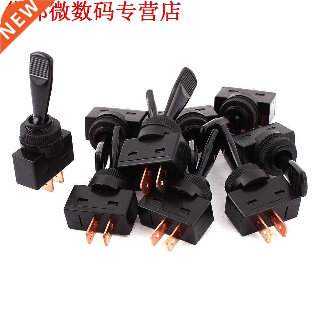 10pcs 20A/12VDC 10A/125VAC ON/OFF 12mm Montage Draad Tuimels