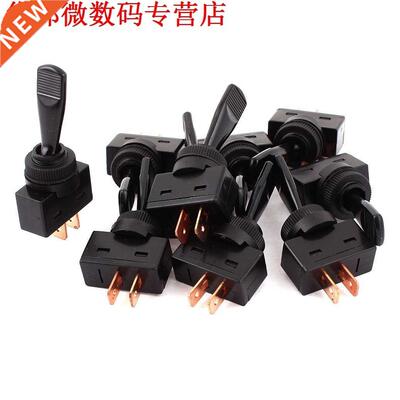 10pcs 20A/12VDC 10A/125VAC ON/OFF 12mm Montage Draad Tuimels