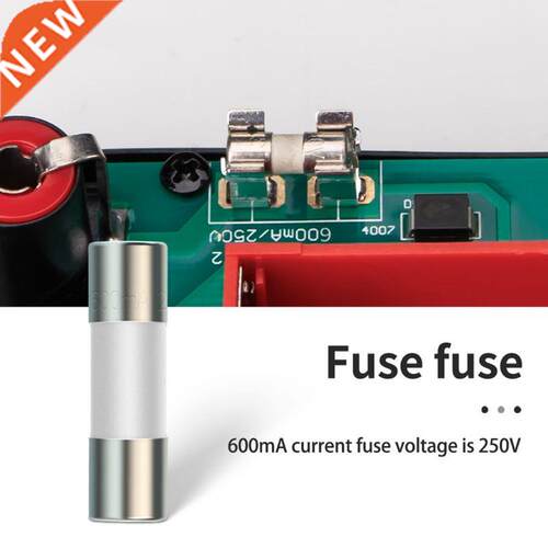 20 pcs Ceramic Fuse For Multimeter Instrument 600mA 10A Cera