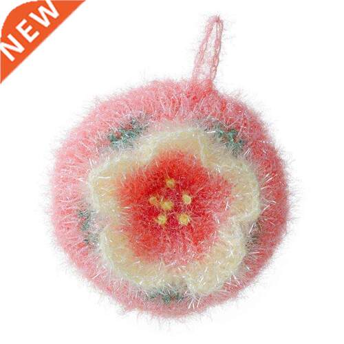 Sakura Shape Dish Cloth Multi-Use Dish Scrubber Dishcloth He