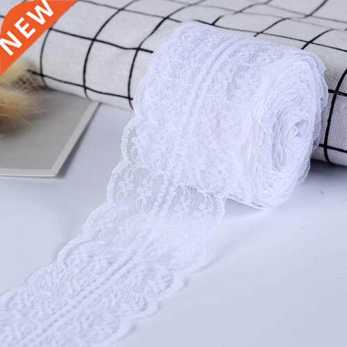 10Meters/Lot 4.5cm Lace Tape  Apparel Sewing Fabric White