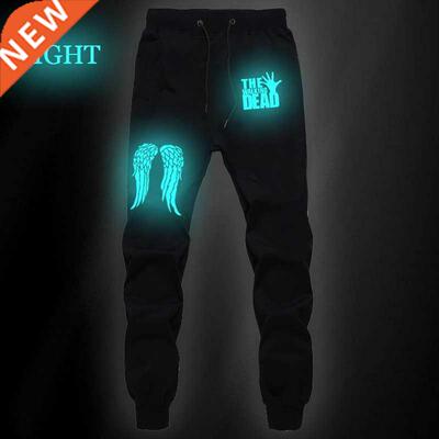 The Walking Dead Luminous Sports Straight Pants Summer Sweat
