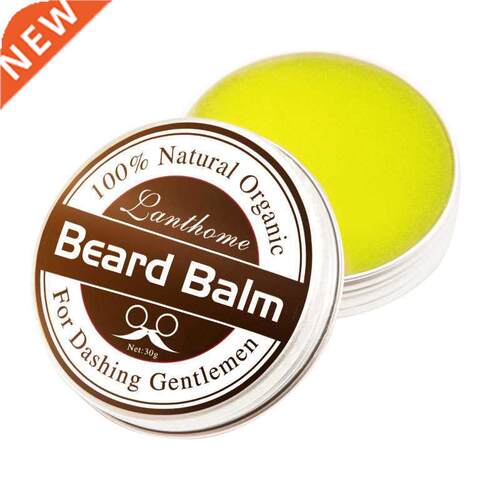 Man Beard Balm Natural Conditioner Beeswax Moisturizing Smoo