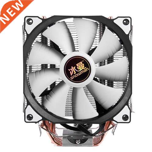SNOWMAN 4PIN CPU cooler 6 heatpipe Single fan cooling 12 f