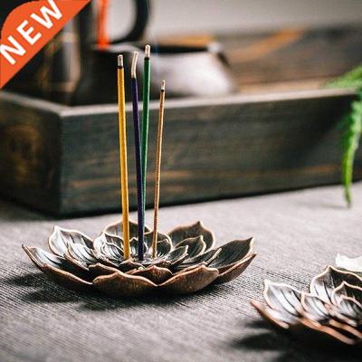 Incense Burner Small Lotus Flower Alloy Incense Holder