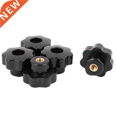 5X M6 X 32Mm Female Thread 7 Lobes Through Hole Clamping Kno