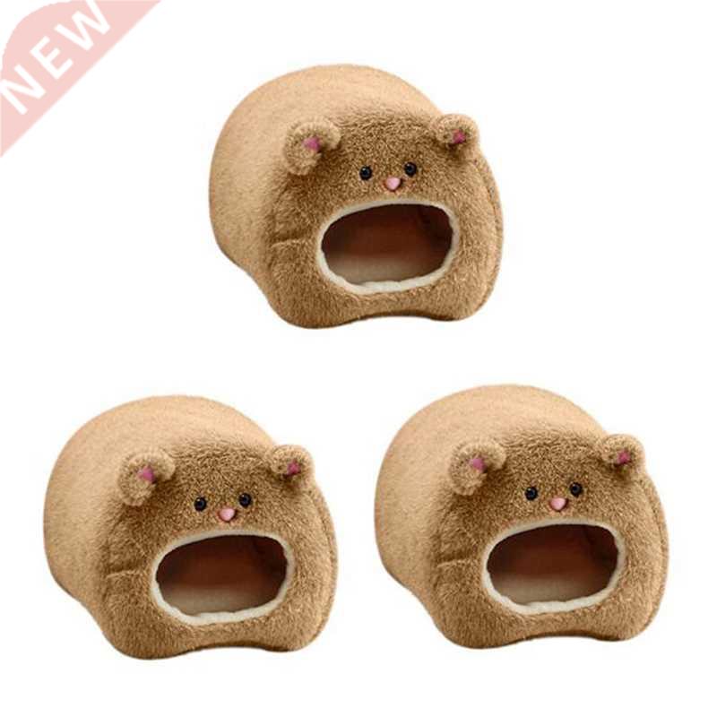 3X Rats Hamster Winter Warm Hanging Cage Hammock Cute Bear