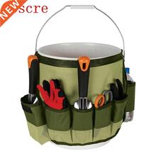 Gardening Tools Bag Multi Han Bucket Pockets Storage Kit