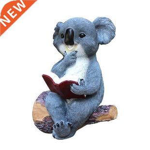 Resin Lawn Ornament Garden Craft Cartoon Landscape Koala